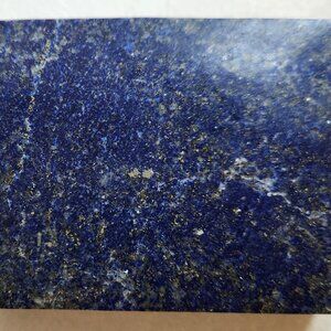 Genuine lapis lazuli trinket box from Afghanistan